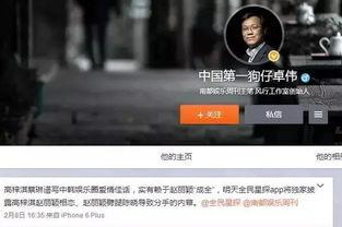 圈内爆料第一狗仔卓伟,揭秘娱乐圈幕后真相 第3张 圈内爆料第一狗仔卓伟,揭秘娱乐圈幕后真相 第3张